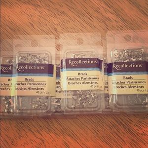 Pearl heart brad assortment